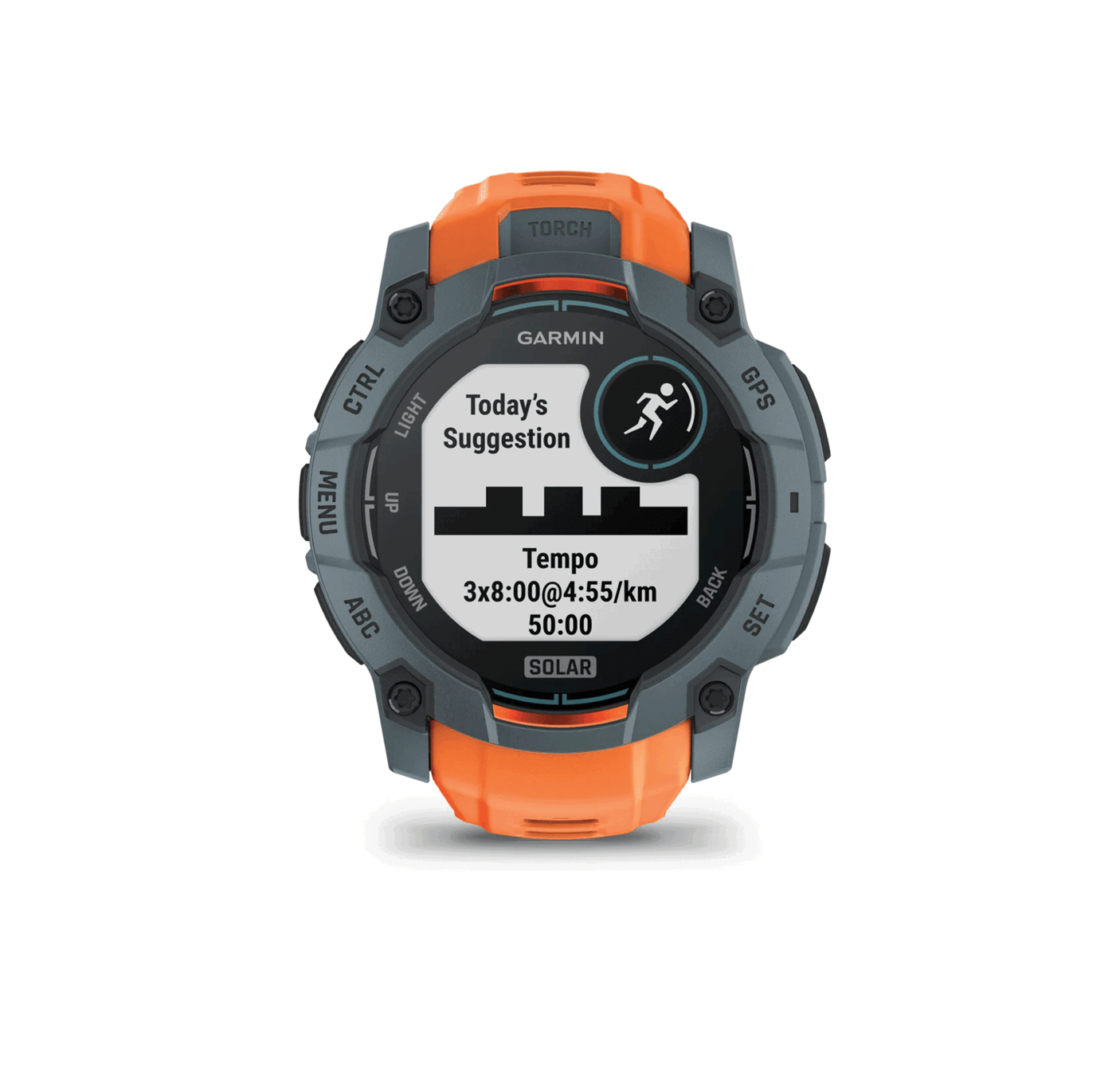 OROLOGIO - GARMIN - INSTINCT® 3 | 50MM | SOLAR | Twilight con cinturino in silicone Solstice