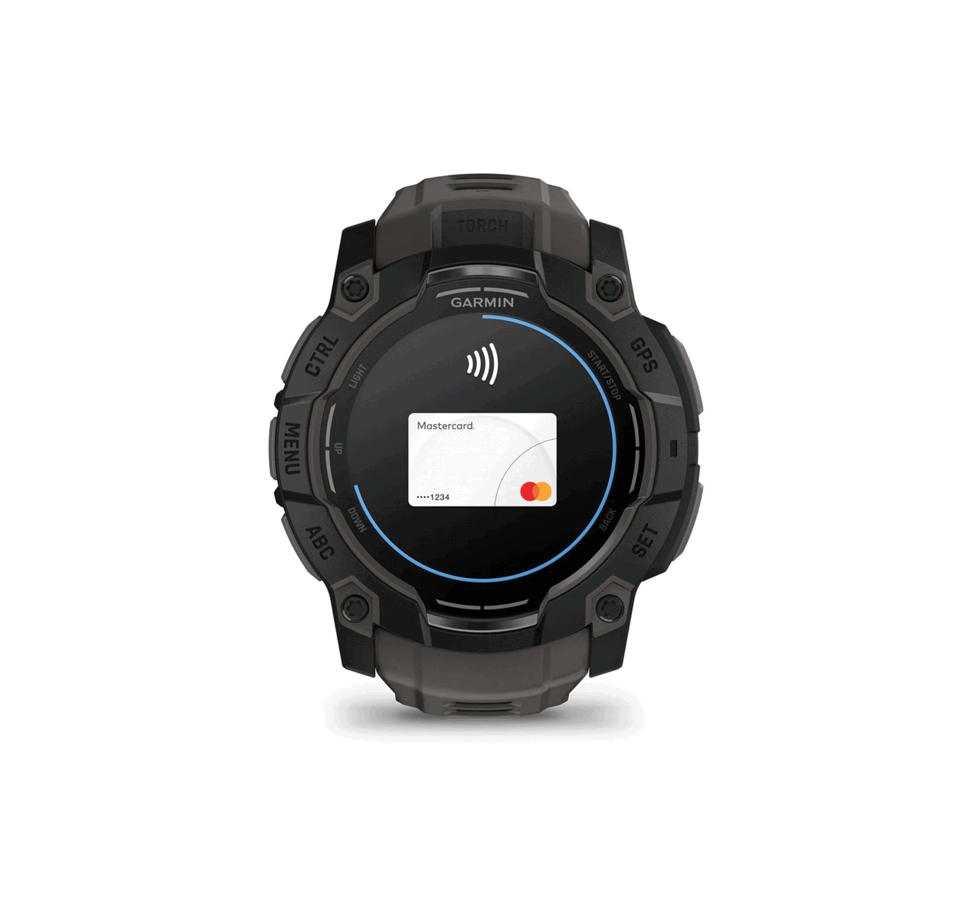 OROLOGIO - GARMIN - INSTINCT® 3 | 50MM | AMOLED | Black con cinturino silicone Charcoal