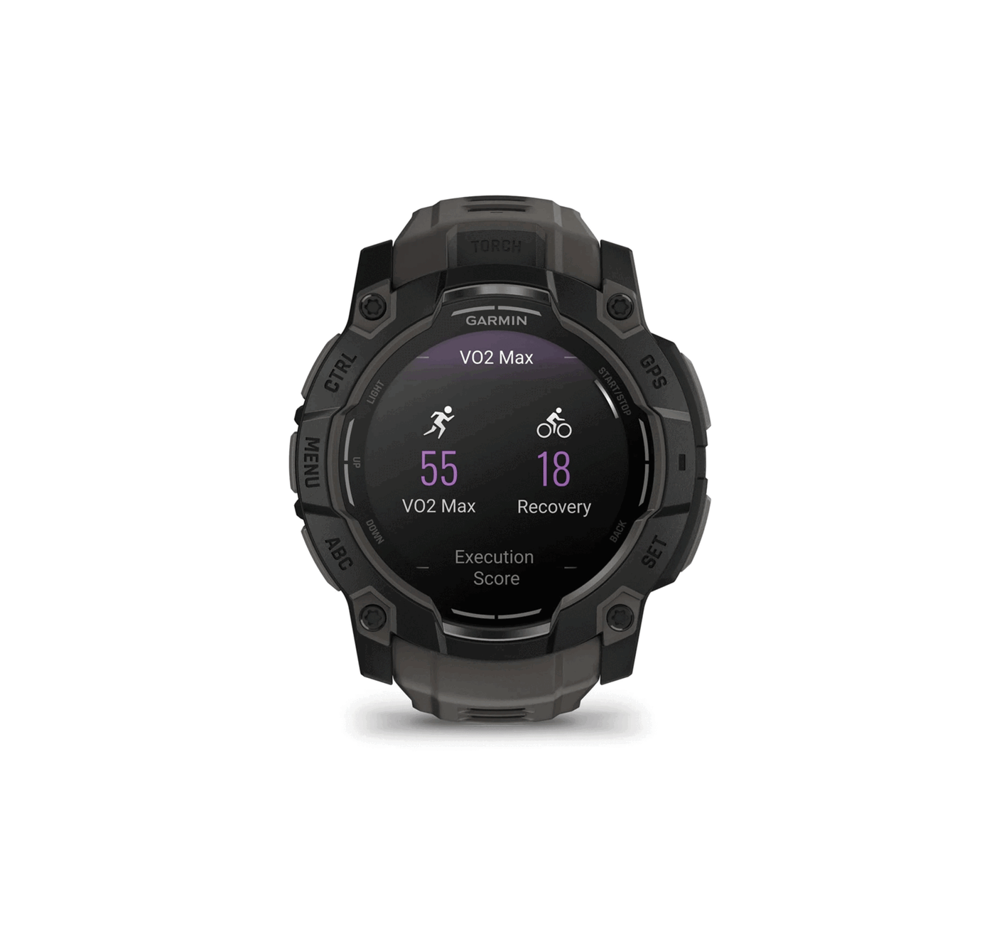 OROLOGIO - GARMIN - INSTINCT® 3 | 50MM | AMOLED | Black con cinturino silicone Charcoal