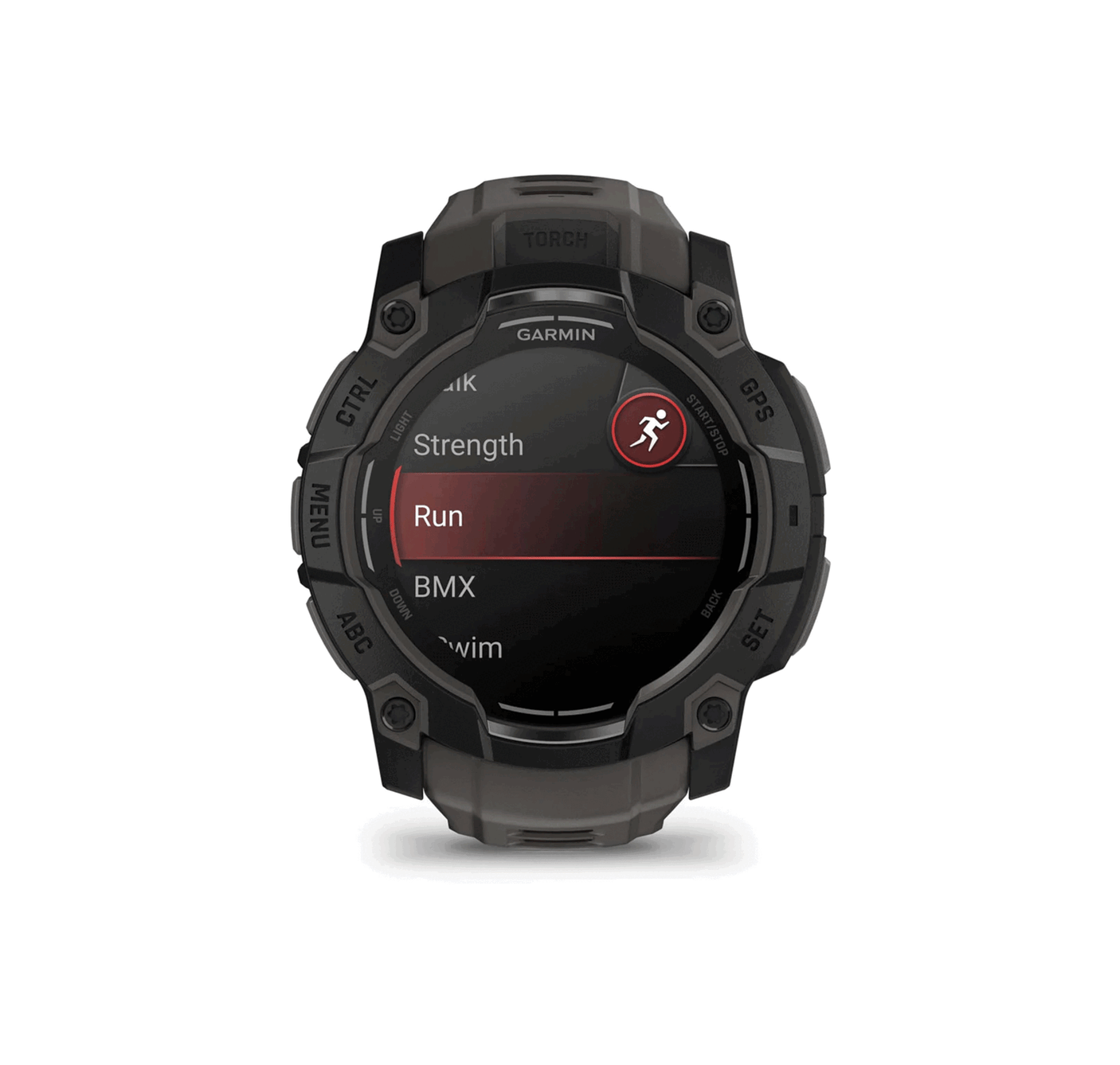 OROLOGIO - GARMIN - INSTINCT® 3 | 50MM | AMOLED | Black con cinturino silicone Charcoal