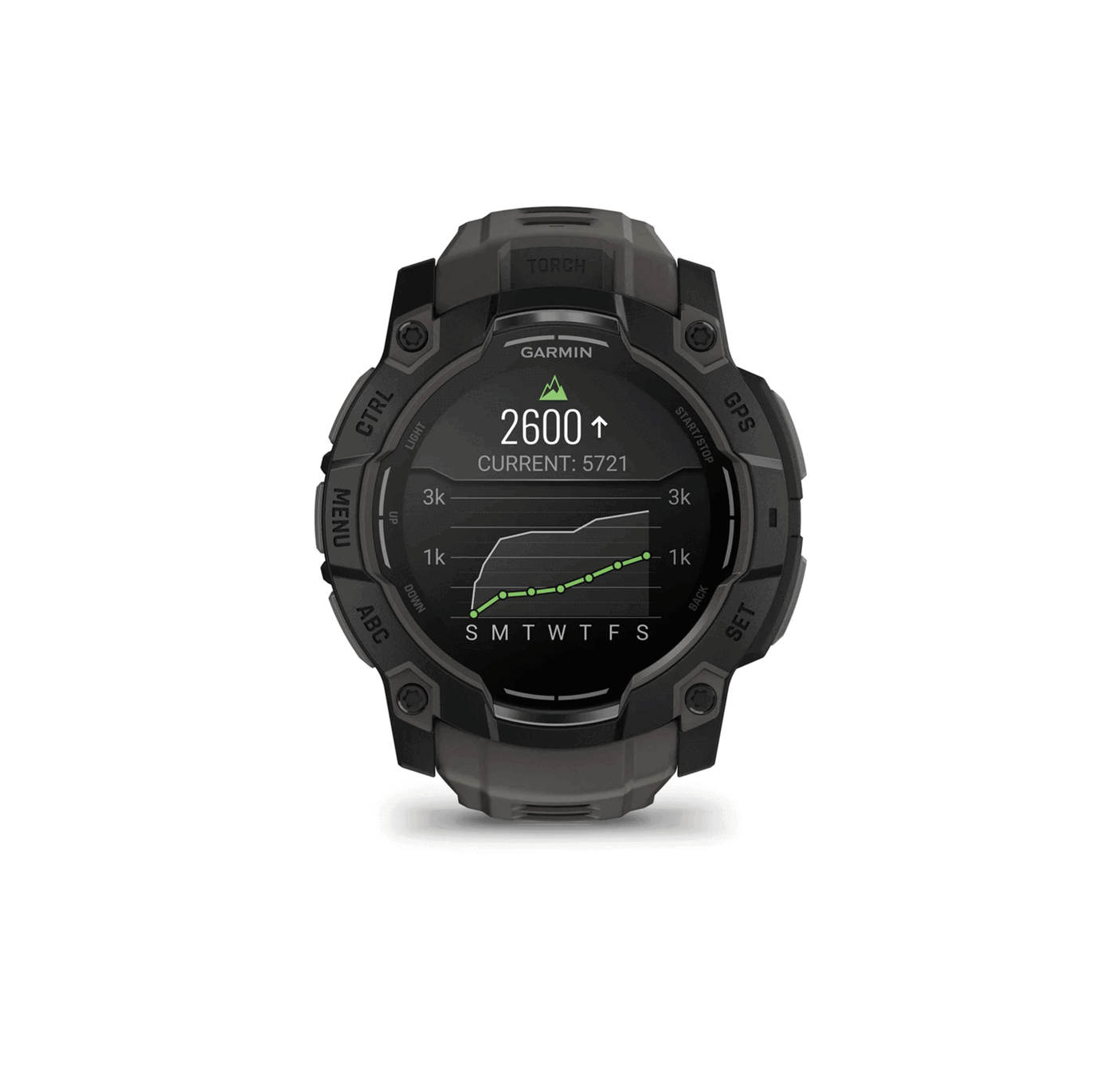 OROLOGIO - GARMIN - INSTINCT® 3 | 50MM | AMOLED | Black con cinturino silicone Charcoal