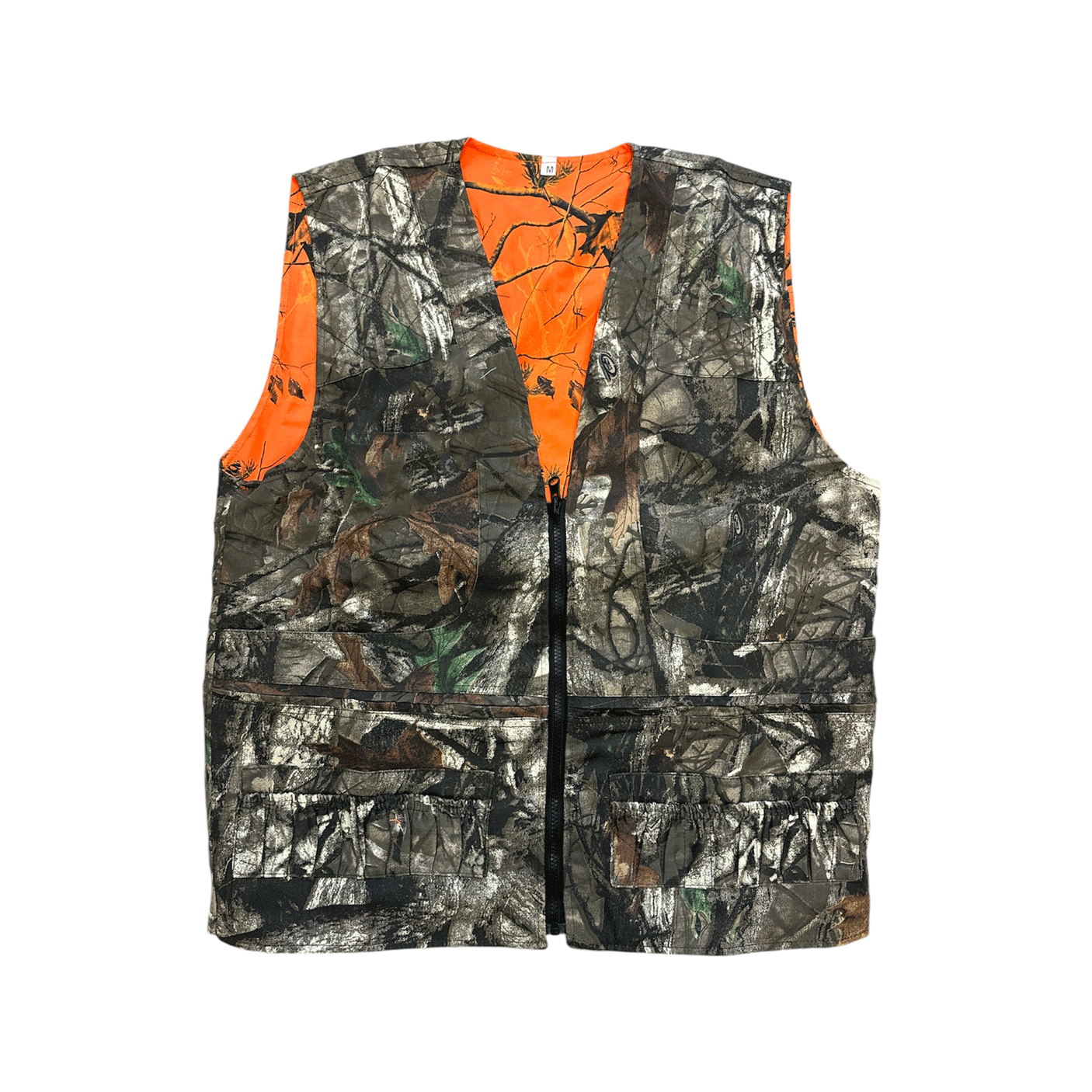 VEST - DOUBLEFACE HUNTING Orange Camo