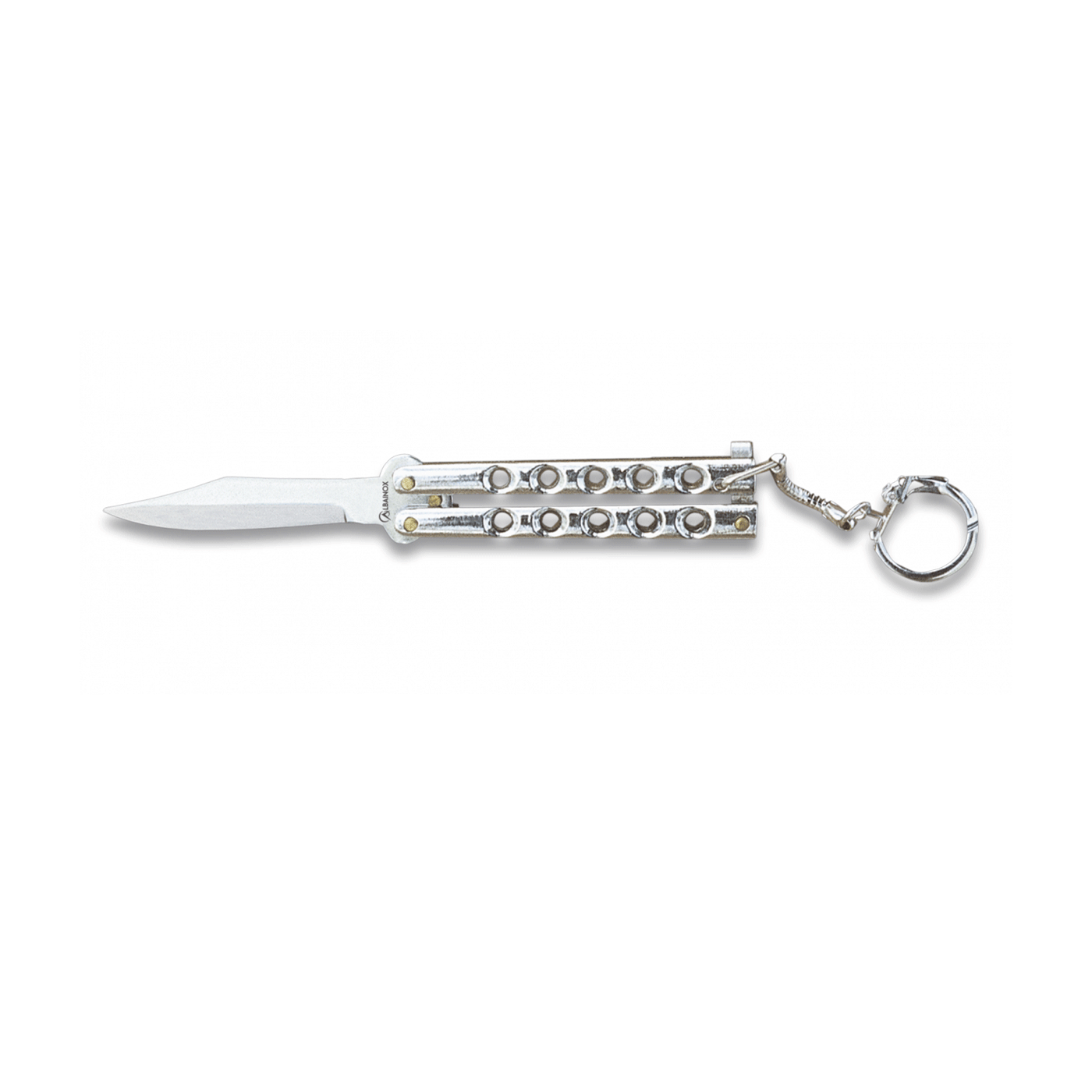 ALBAINOX - BALISONG KEY-RING KNIFE. Zama. 6 cm