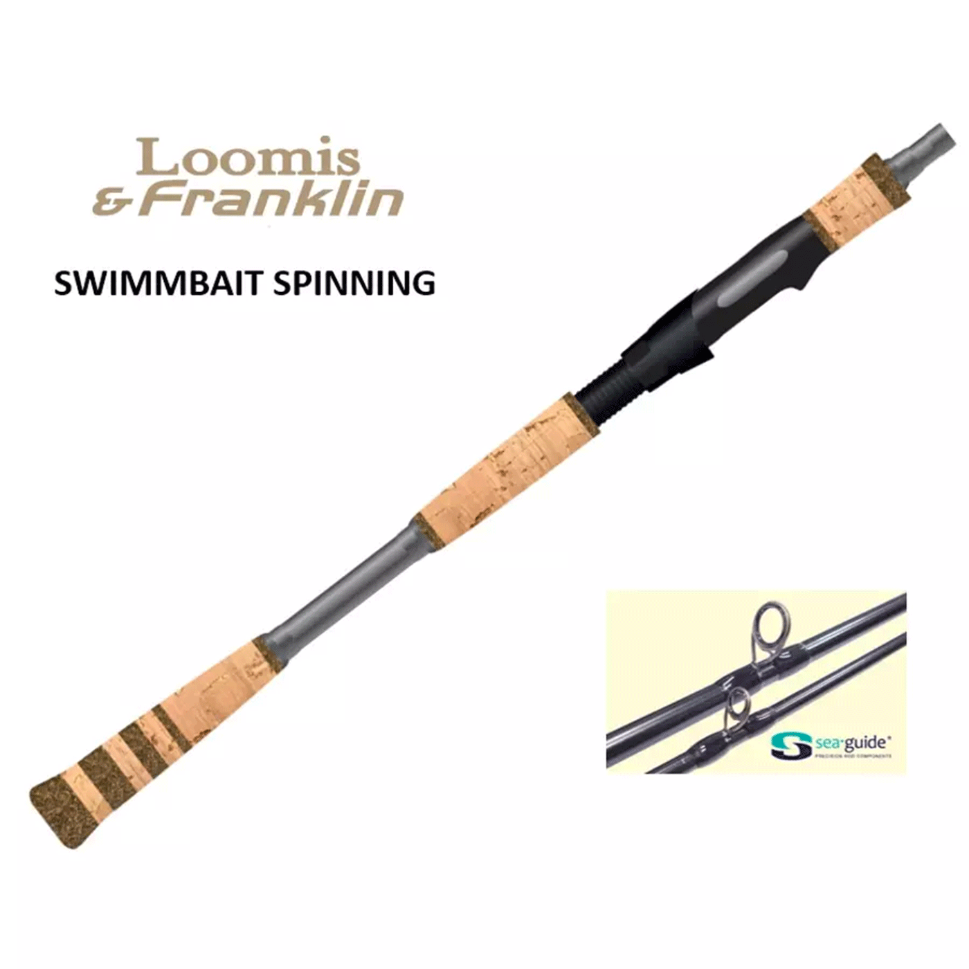 LOOMIS &amp; FRANKLIN - SWIMBAIT SB692SHMF | 6'9" 2.05m | 1-4oz 28-112g | 15-30lb | POWER HEAVY ACTION MOD. FAST