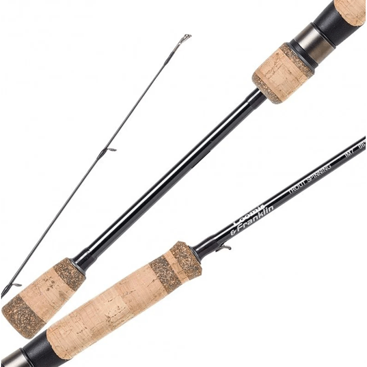 LOOMIS & FRANKLIN - TROUT SPINNING IM7 6'6" TS662SLF | 1.98m | 1/16-5/16oz (2-8g) | 4-8lb | POWER LIGHT ACTION FAST