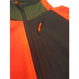 PILE - BLATEX - MAGLIA ELASTICIZZATA ORANGE/GREEN