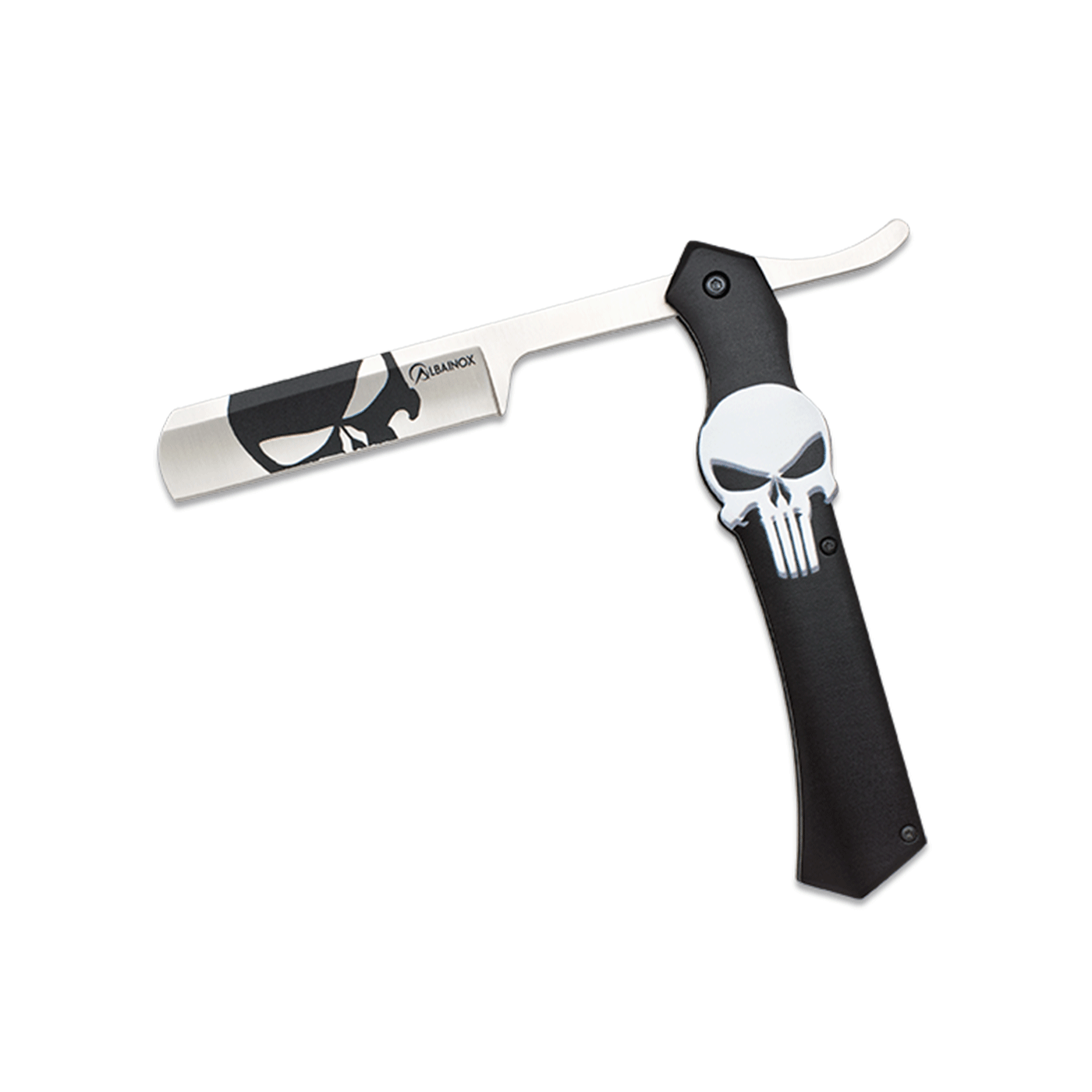 ALBAINOX - COLTELLO SKULL PUNISHER BARBER RAZOR