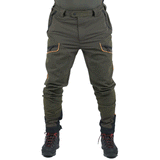 PANTALONE - MASSERIA - 19 Olive / Orange Fluo