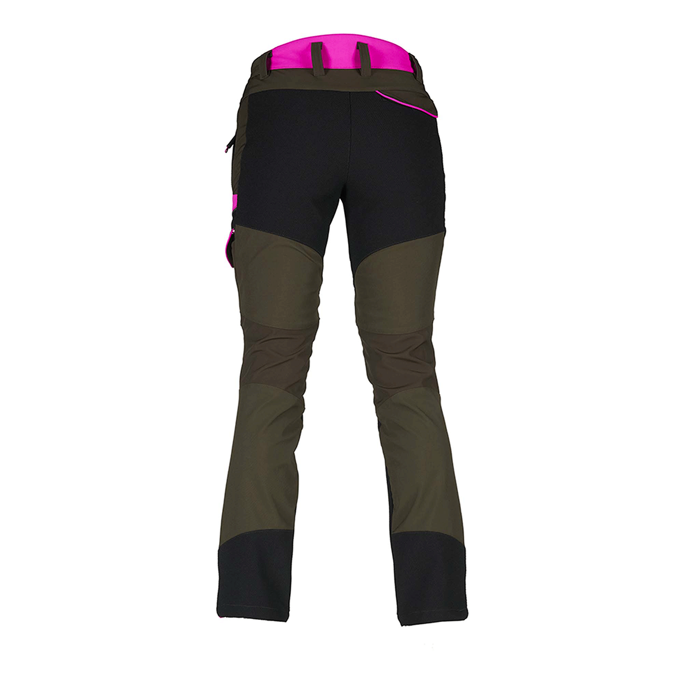 PANTS - UNIVERS - WOMEN - HUNTING TOFANE SOFTSHELL U-TEX Green/Fuchsia