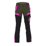 PANTS - UNIVERS - WOMEN - HUNTING TOFANE SOFTSHELL U-TEX Green/Fuchsia