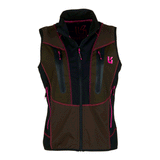 GILET - DONNA - UNIVERS - OUTDOOR ADAMELLO U-TEX Verde/Fucsia