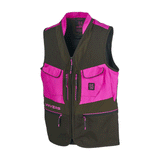 GILET - DONNA - UNIVERS - CACCIA ALPI 4-WAY STRETCH Verde/Fucsia