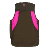 VEST - WOMEN - UNIVERS - HUNTING MERANO MICROFIBER U-TEX Green/Fuchsia