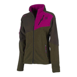 UNIVERS - DONNA - GIACCA CACCIA LINCE PILE Verde/Fucsia