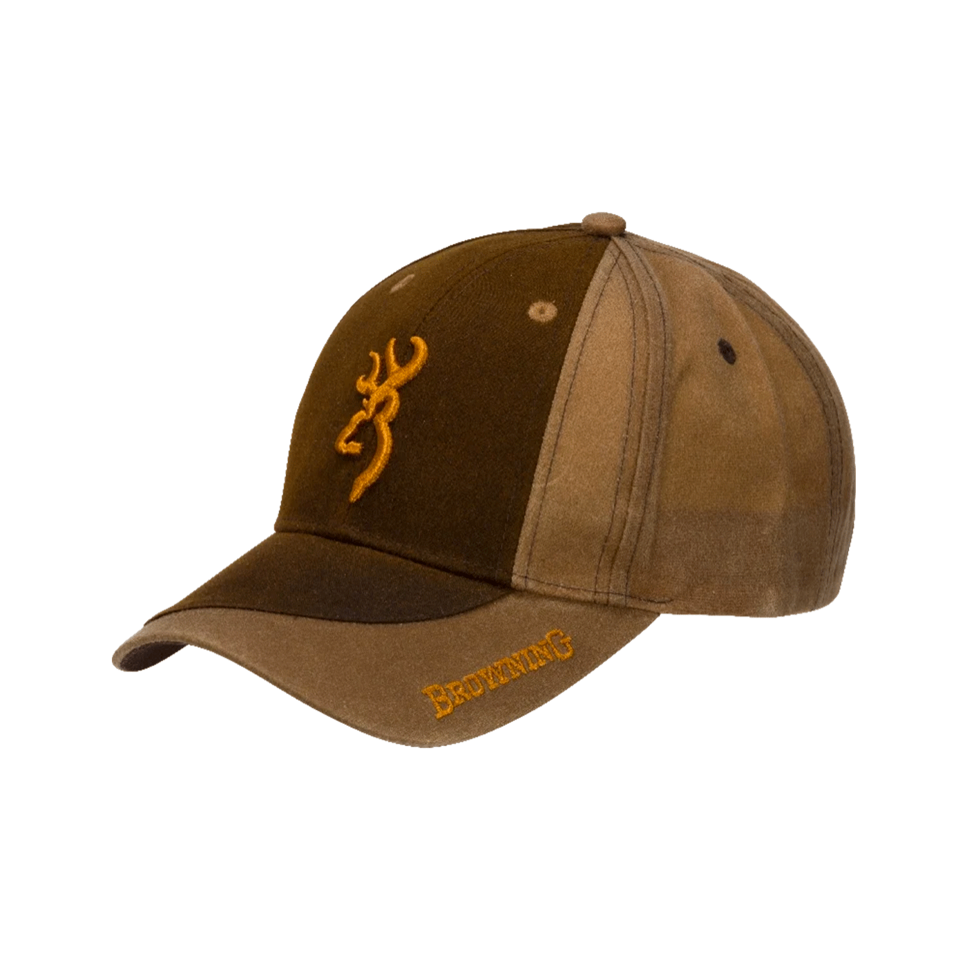HAT - BROWNING - CAP TWO TONE DARK BROWN