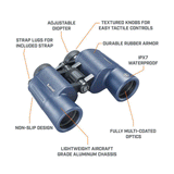 BINOCOLO - BUSHNELL - H2O™ WATERPROOF 10x42mm Porro Prism Binoculars