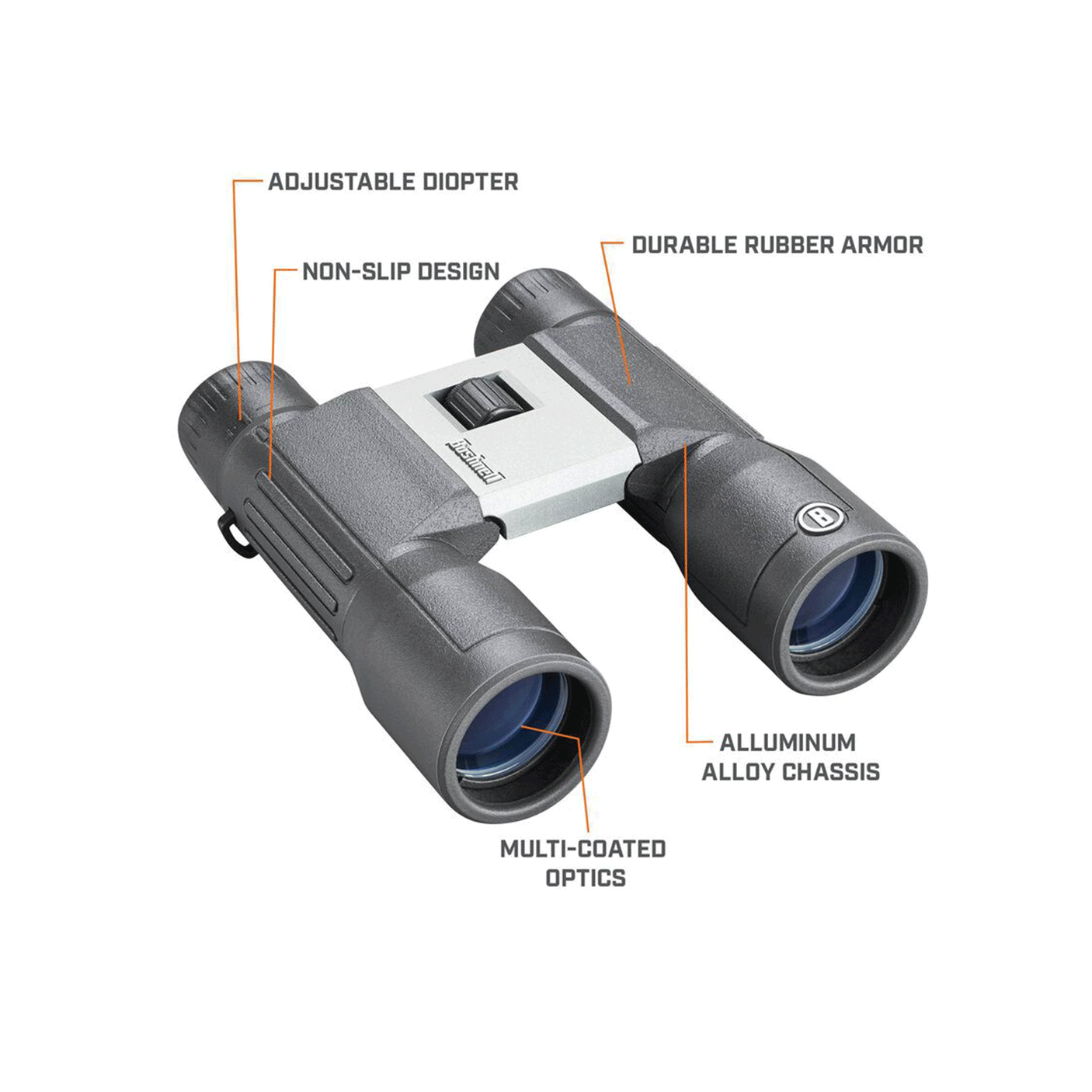 BINOCULARS - BUSHNELL - POWERVIEW 2 16x32mm