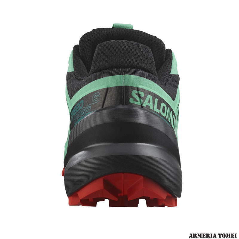 SALOMON - DONNA - SPEEDCROSS 6 W Black / Biscay Green / Fiery Red