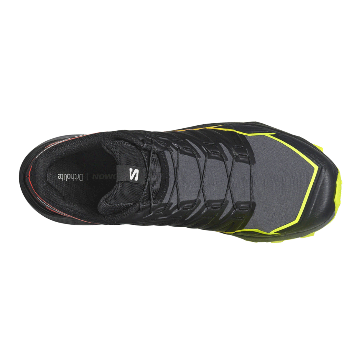 SALOMON - MEN - THUNDERCROSS Black / Quiet Shade / Neon Flame