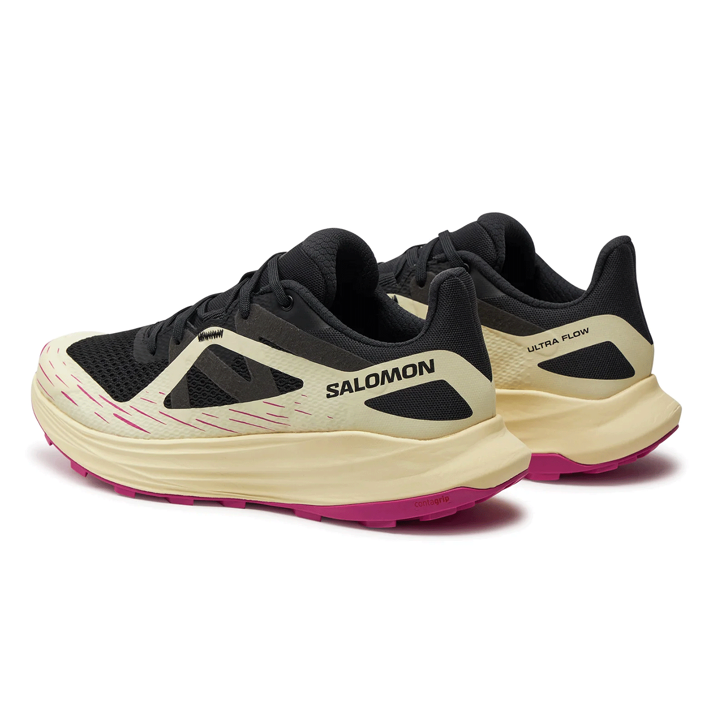 SALOMON - DONNA - ULTRA FLOW W Black / Transparent Yellow / Rose Violet