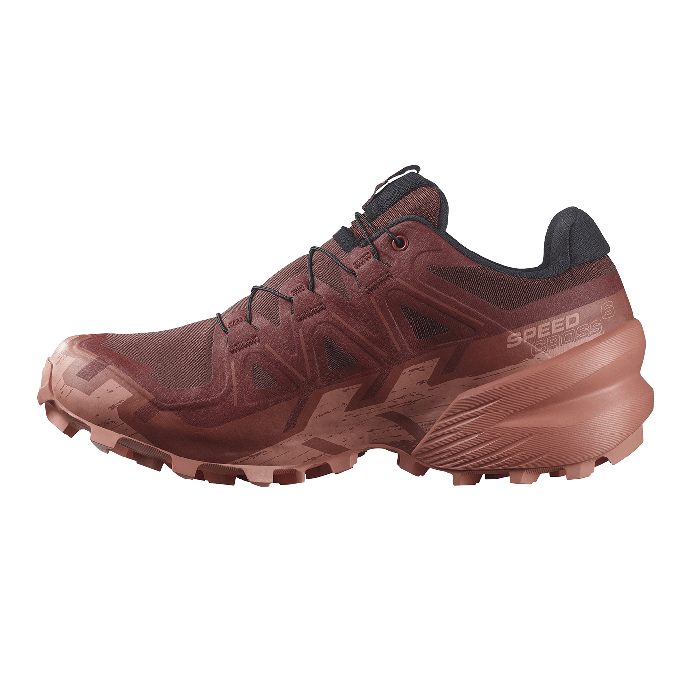 SALOMON - WOMEN - SPEEDCROSS 6 GTX W Rum Raisin / Barn Red / Canyon Clay