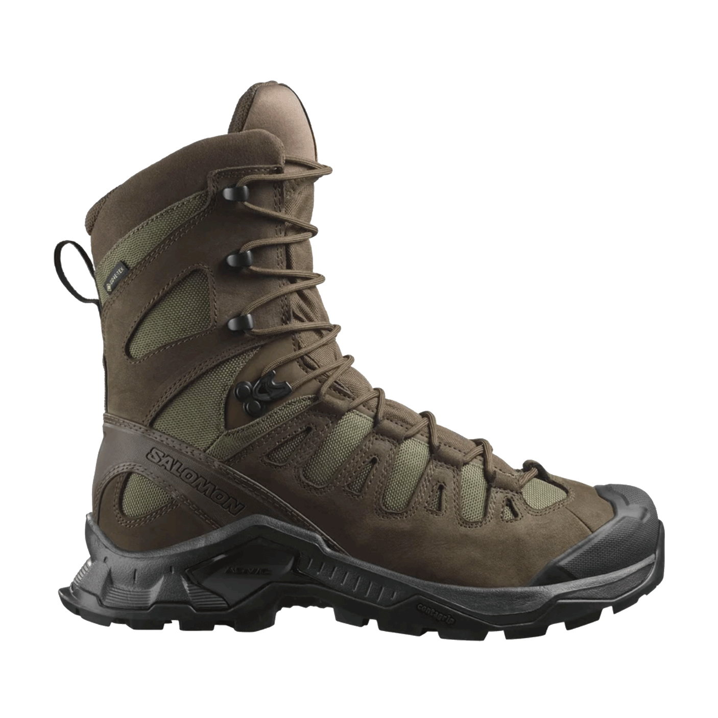 SALOMON MEN QUEST TRACKER HIGH GTX Earth Brown Ranger Green Black