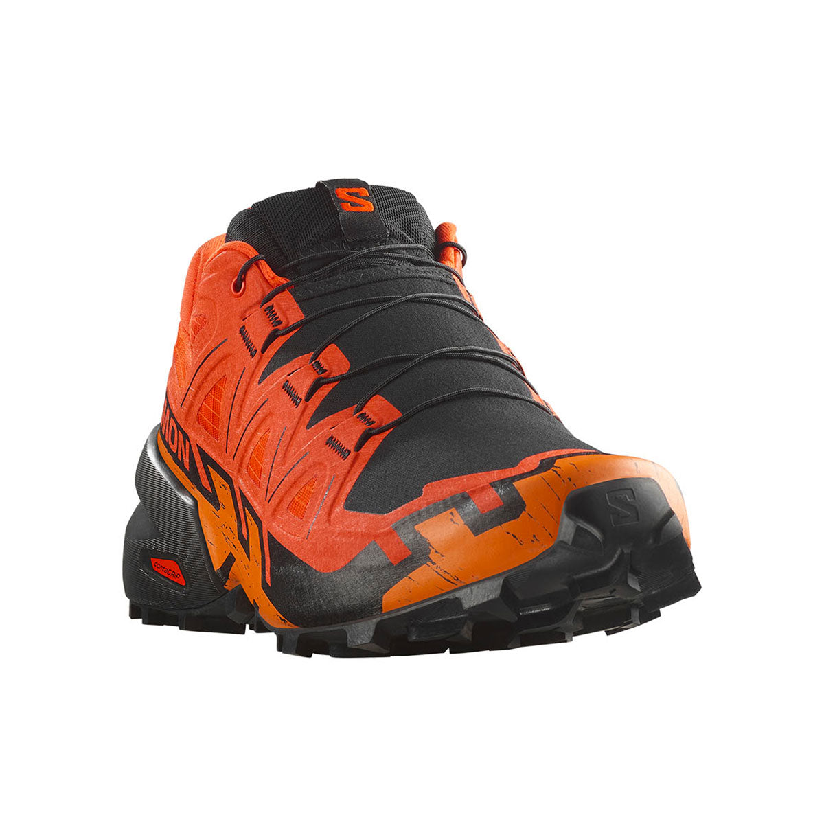 SALOMON - UOMO - SPEEDCROSS 6 Red Orange / Black / Turmeric