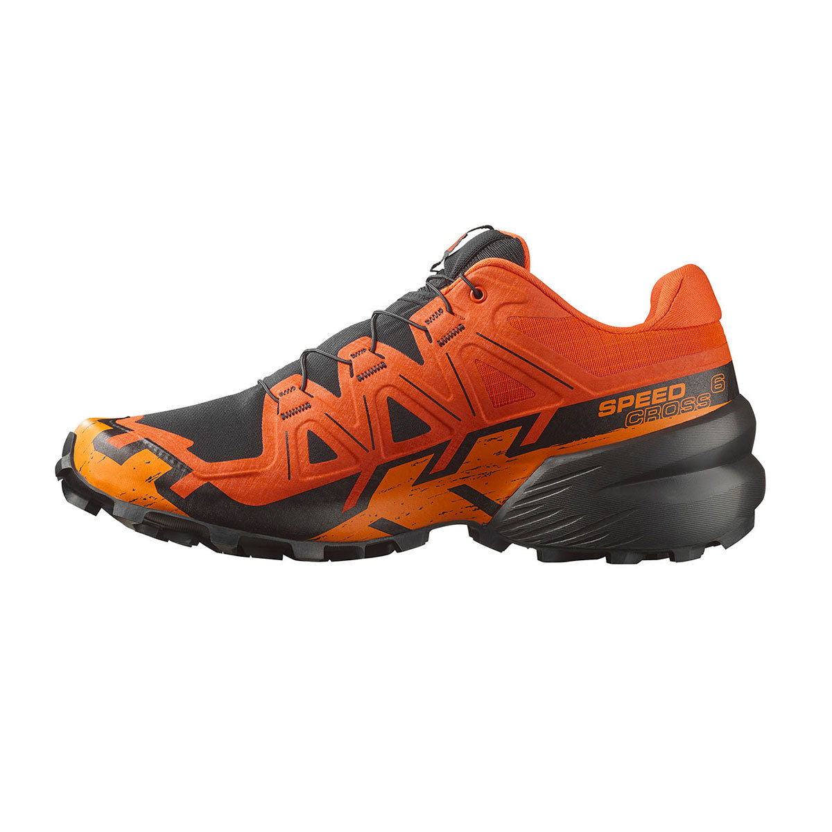 SALOMON - UOMO - SPEEDCROSS 6 Red Orange / Black / Turmeric