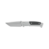 KNIFE - WALTHER/UMAREX - PDP STEEL FRAME TANTO FOLDER PLAIN, BEAD-BLAST