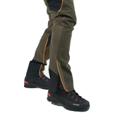 PANTS - MASSERIA - MICROFIBER Olive / Orange Fluo