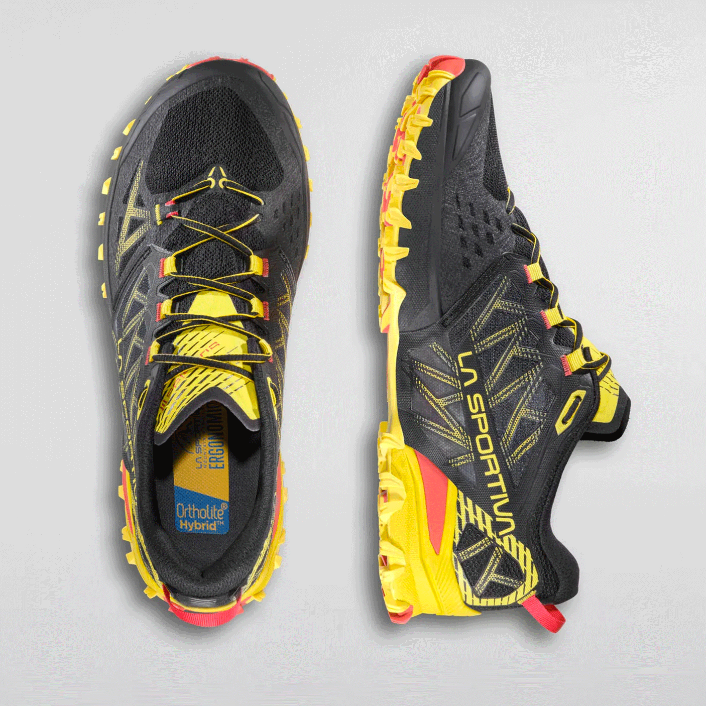 LA SPORTIVA - UOMO - BUSHIDO III WIDE GTX BLACK/YELLOW