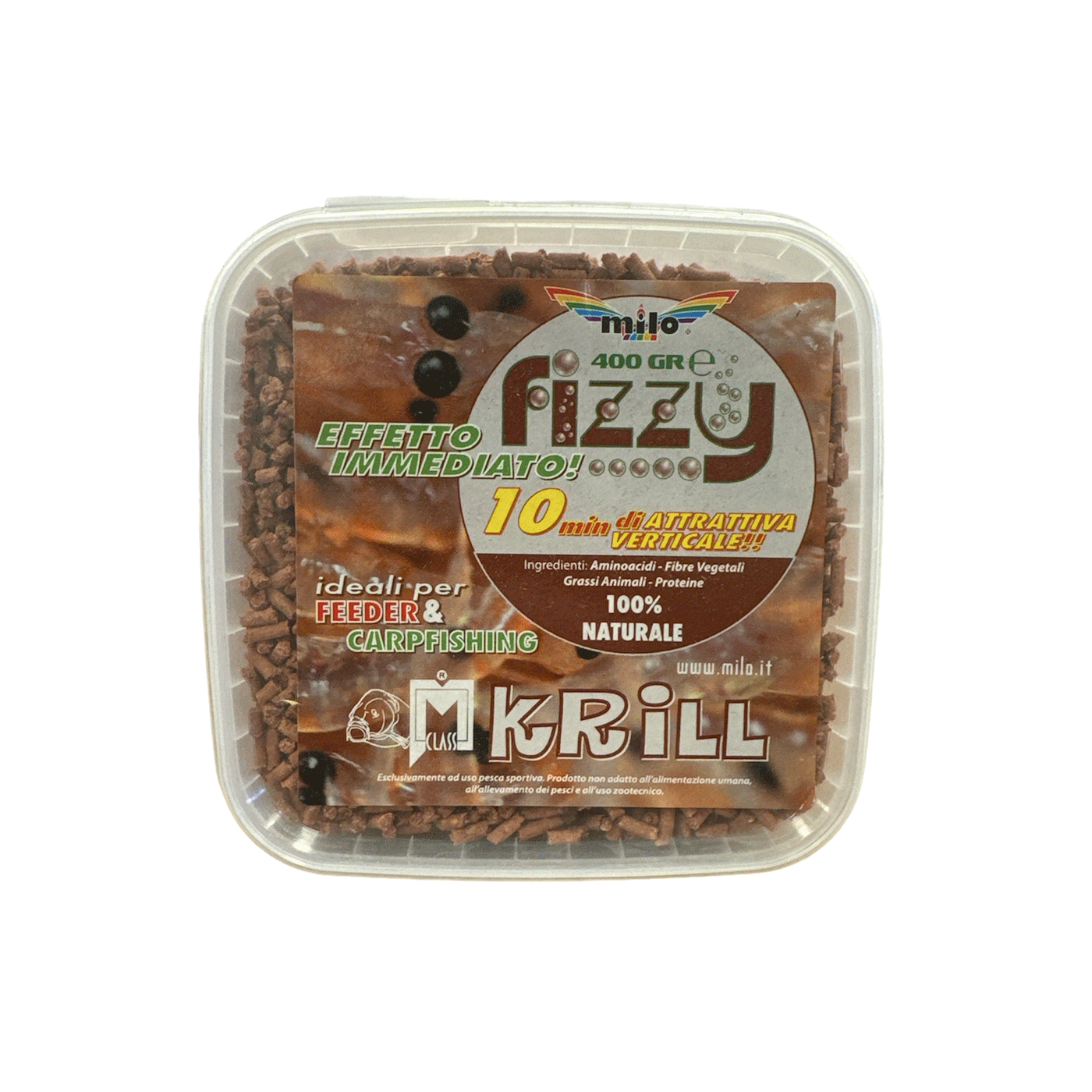 MILO - FIZZY PELLETS 400GR 2.2mm KRILL