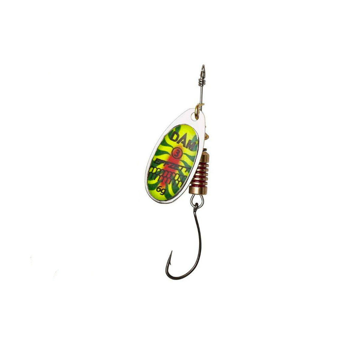 DAM EFFZETT - Das Original EINFACHH SPINNER SIZE 3 | 6G | S | Firetiger UV