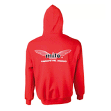 MILO - RED TOM SWEATSHIRT WITH HOOD