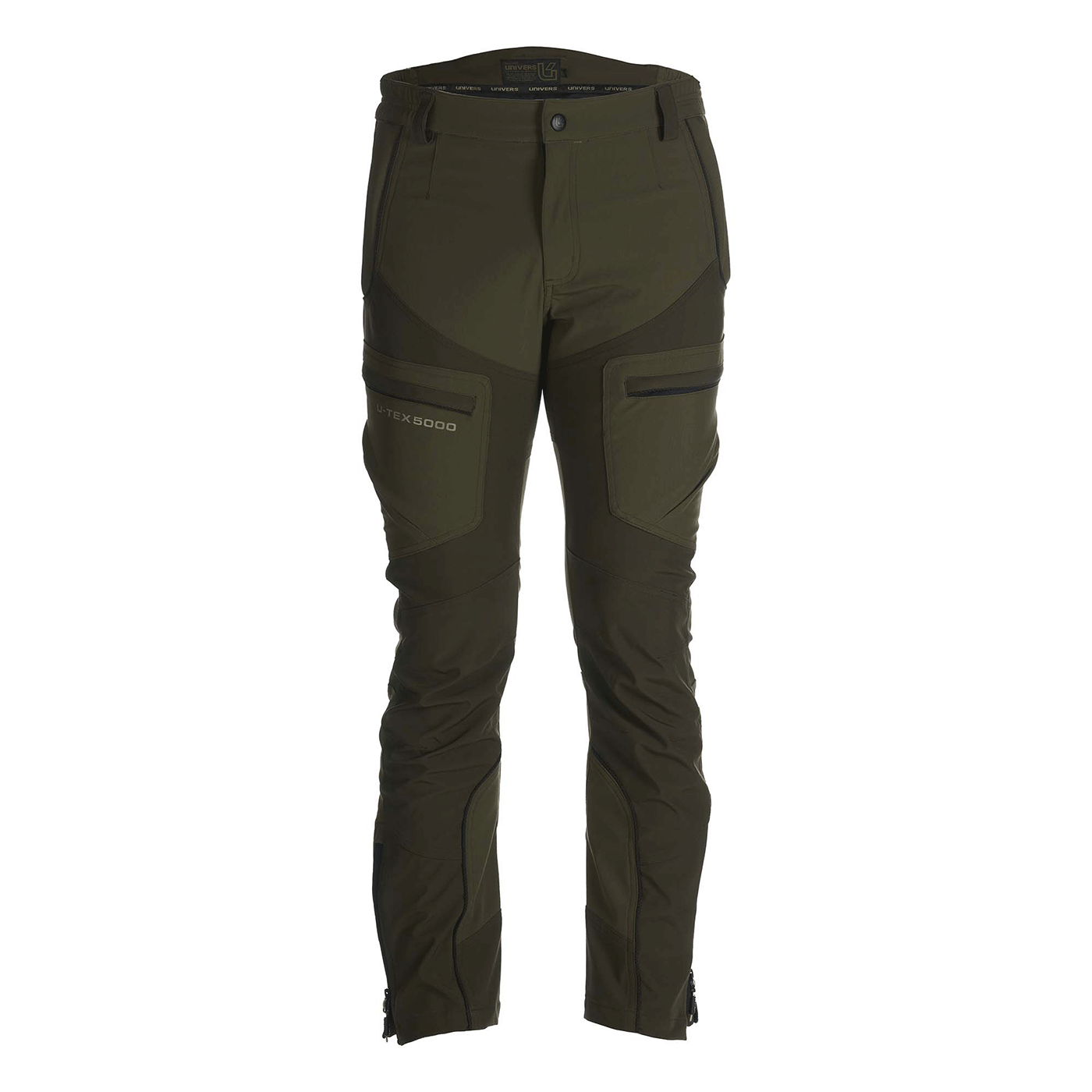 PANTS - UNIVERS - HUNTING PREDAZZO SOFTSHELL U-TEX Green