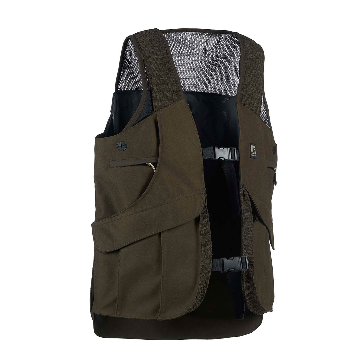 GILET - UNIVERS - CACCIA MICROFIBRA CON RETE U-TEX Verde