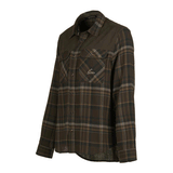 UNIVERS - FLANNEL HUNTING SHIRT WITH SCOTTISH SUEDE