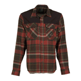 UNIVERS - CAMICIA CACCIA FLANELLA CORDURA CON SUEDE SCOZZESE