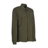 UNIVERS - CAMICIA PINZOLO 4-WAY STRETCH VERDE