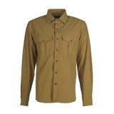 UNIVERS - PINZOLO 4-WAY STRETCH SHIRT CAMEL