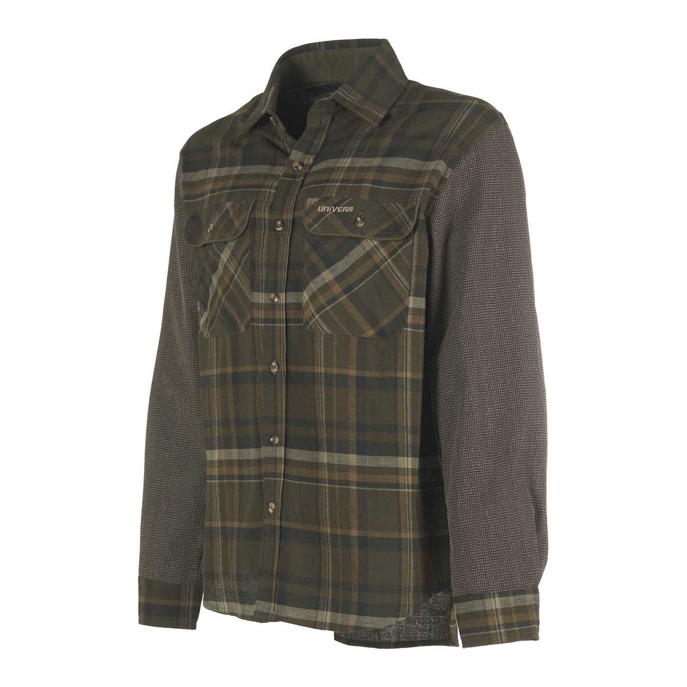 UNIVERS - CORDURA FLANNEL HUNTING SHIRT WITH KEVLAR SLEEVE