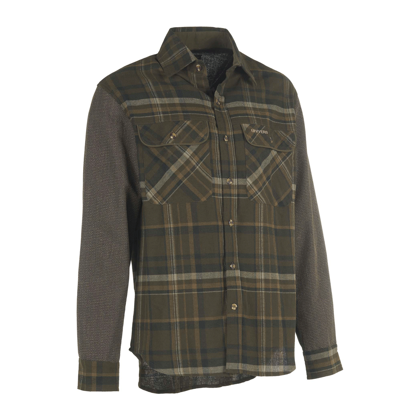 UNIVERS - CORDURA FLANNEL HUNTING SHIRT WITH KEVLAR SLEEVE