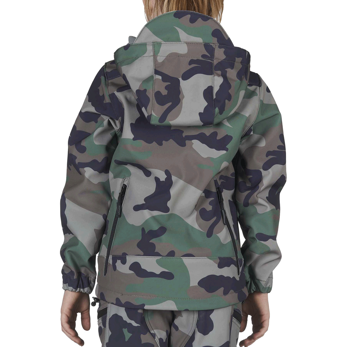 JACKET - UNIVERS - BOY/GIRL - U-TEX JUNIOR SOFTSHELL JACKET New Land Camo