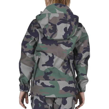 GIACCA - UNIVERS - BIMBO/A - GIACCA SOFTSHELL U-TEX JUNIOR New Land Camo