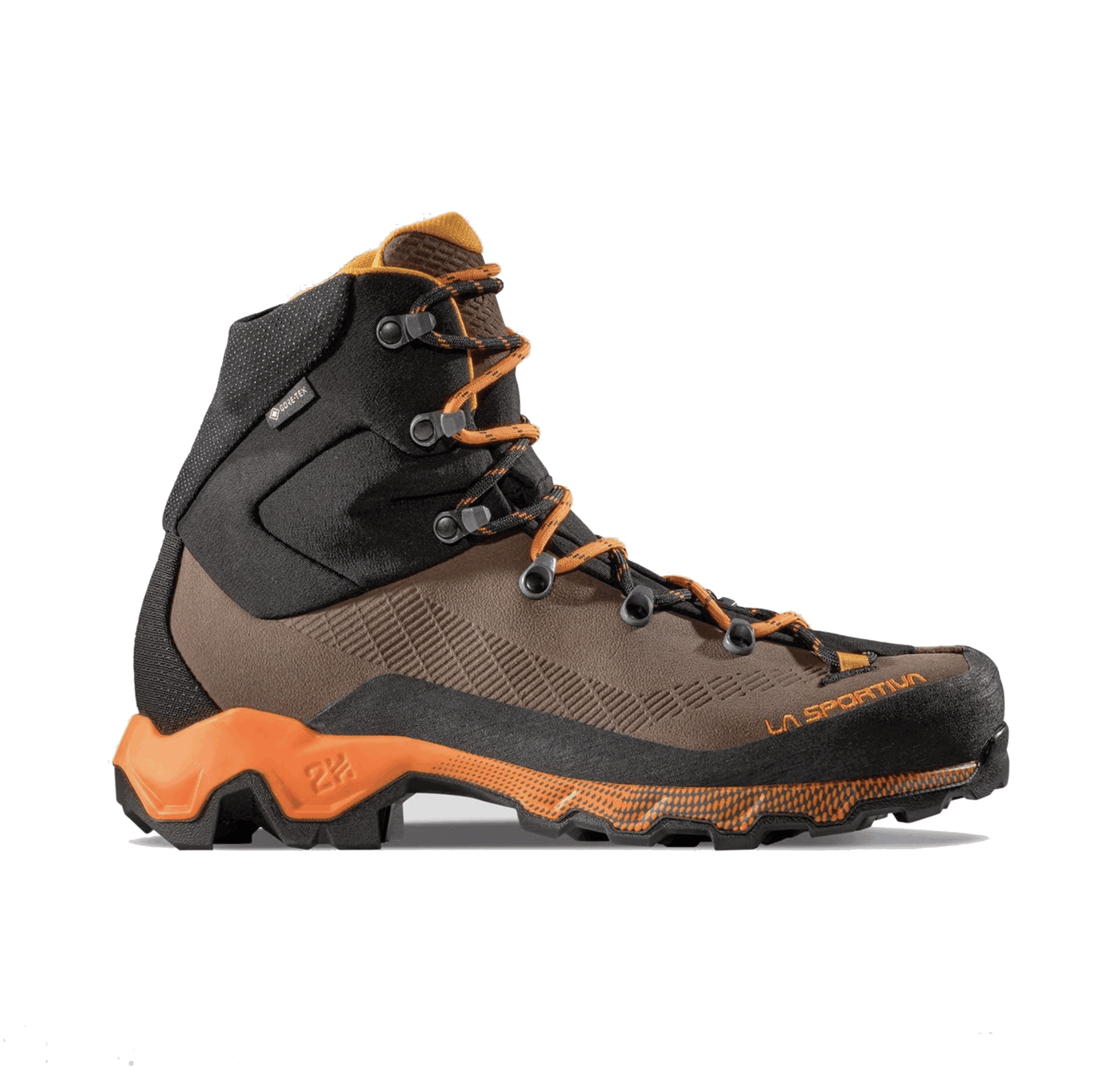 SCARPONI - UOMO - LA SPORTIVA - AEQUILIBRIUM TREK GTX Chocolate/Papaya