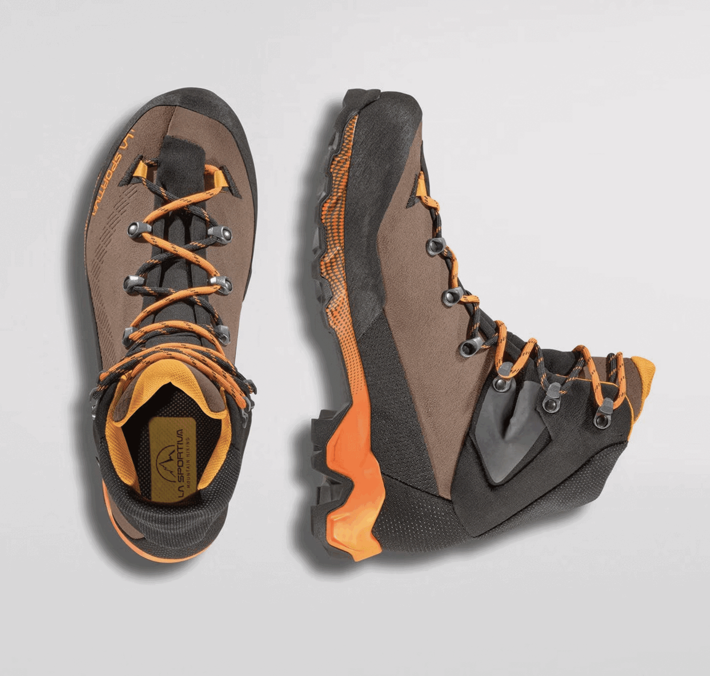 SCARPONI - UOMO - LA SPORTIVA - AEQUILIBRIUM TREK GTX Chocolate/Papaya