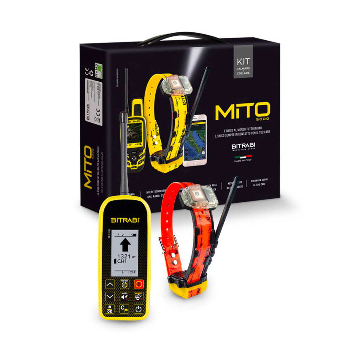 BITRABI - KIT BTB MITO 5300 COMBI + PALMARE BS103 LEGEND BLUETOOTH