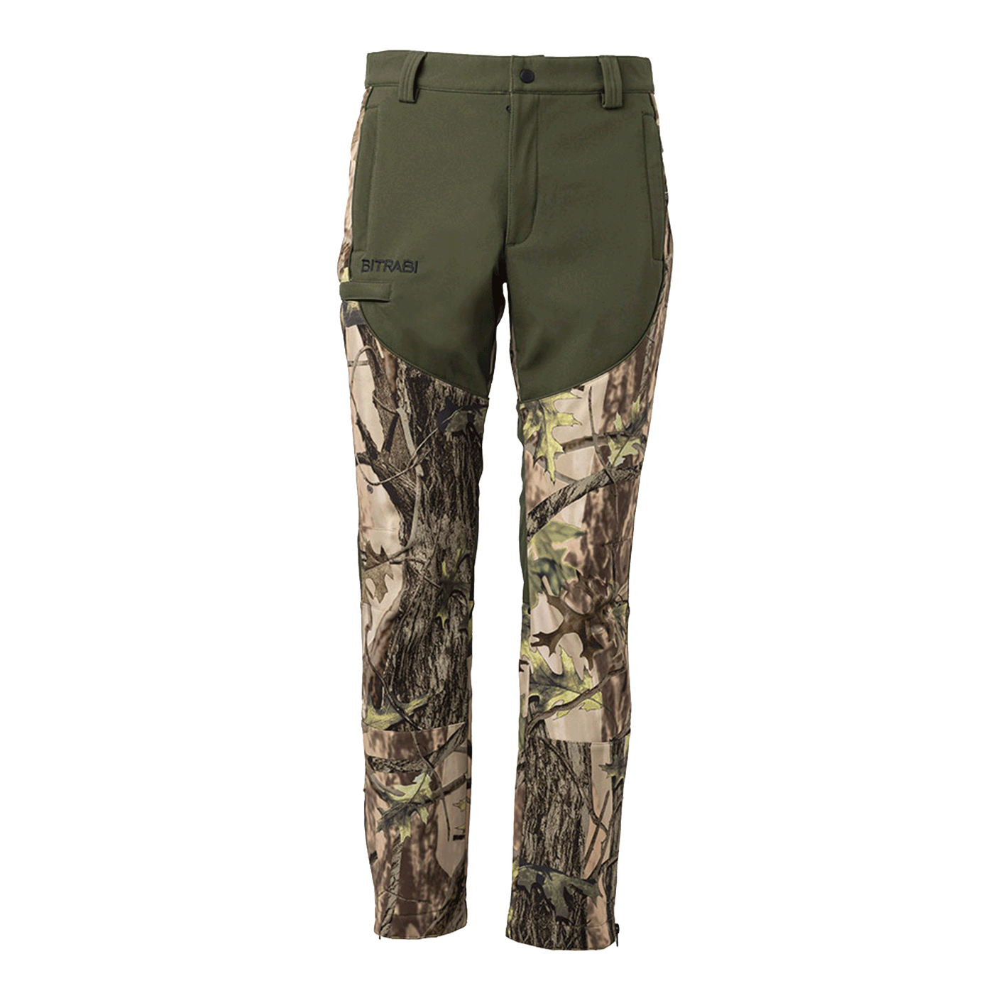 PANTS - MEN - BITRABI - TIGER SOFTSHELL GREEN/CAMO