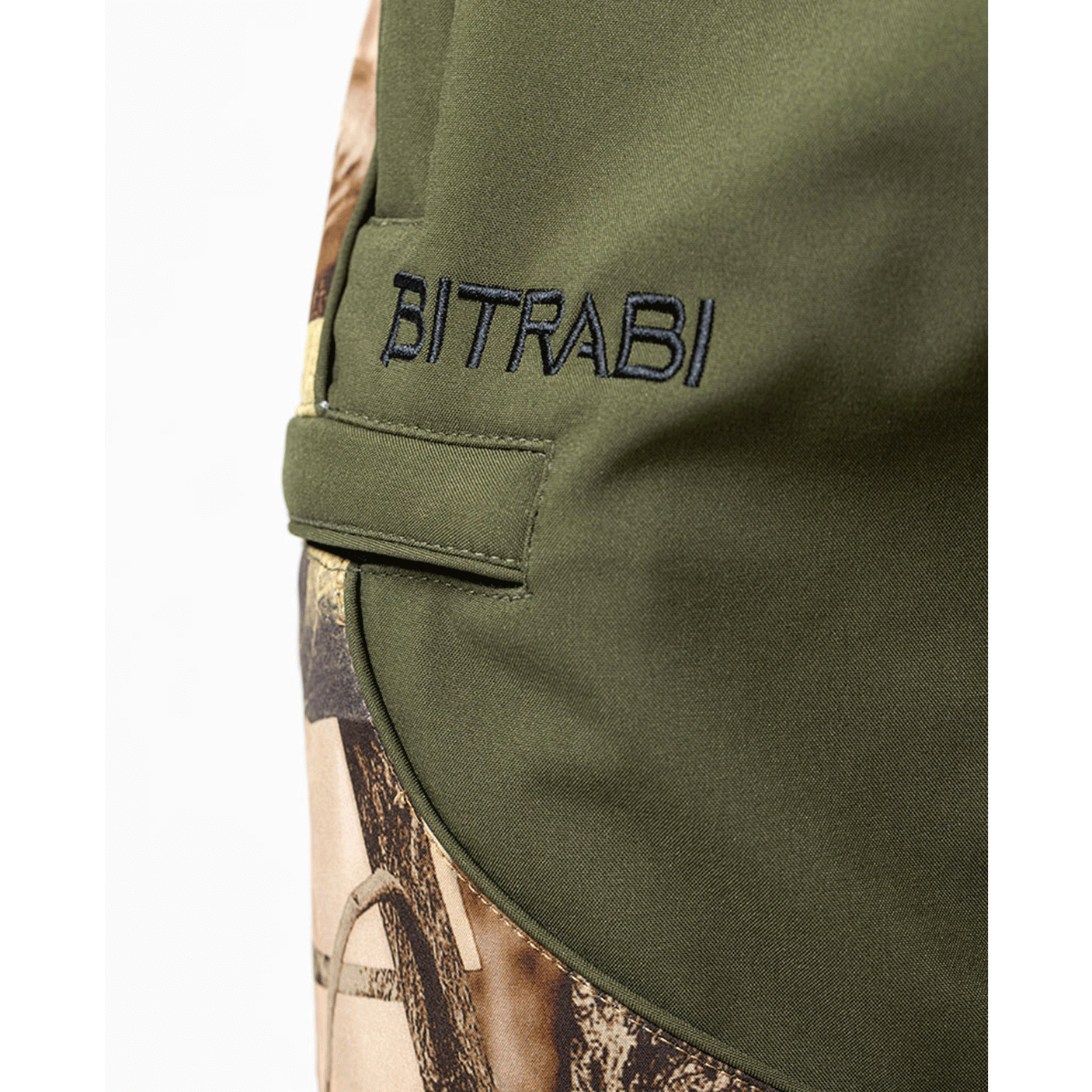 PANTS - MEN - BITRABI - TIGER SOFTSHELL GREEN/CAMO