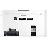 HIKMICRO - CHEETAH NIGHT VISION DIGITAL CLIP-ON TELEMETRO Torcia 850nm con Reticolo